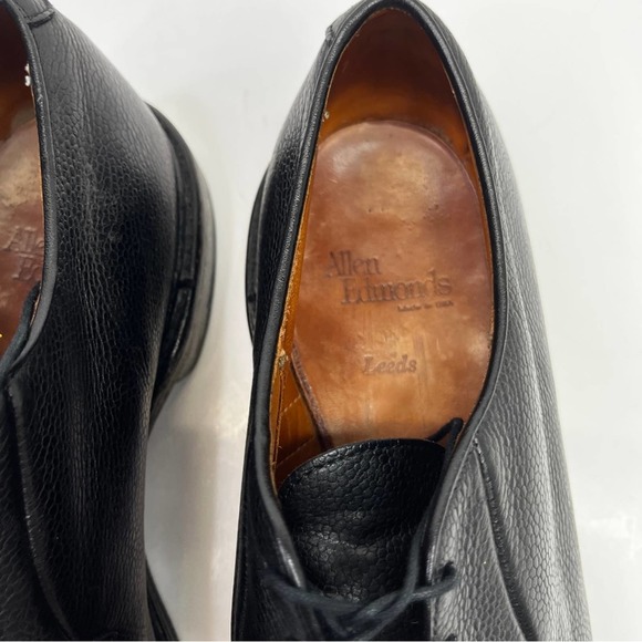 Allen Edmonds Leeds dress shoes black - 10.5 - Picture 7 of 10